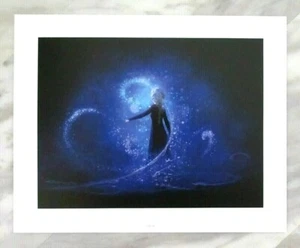 FROZEN 2 Elsa Kunstdruck der Künstlerin Lisa Keene D23 & DVC Exklusiver Disney Druck - Bild 1 von 5