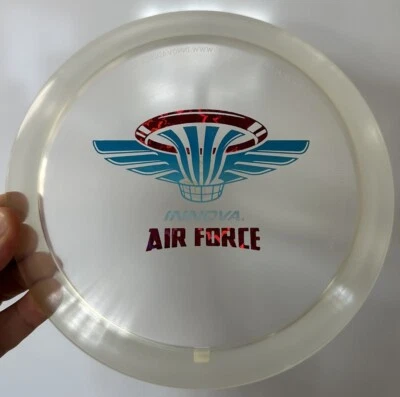 Old Run Ice Champion Air Force Thunderbird Disc Golf Innova Penned Paul Mcbeth - Image 1 of 2