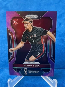 2022 Panini PRIZM FIIFA WORLD CUP -BORNA SOSA - **PURPLE PRIZM ** #117/199 - Picture 1 of 2