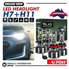 H7 H11 Led Headlight Globe High Low Beam Bulbs For Holden Commodore Ve 2006-2013