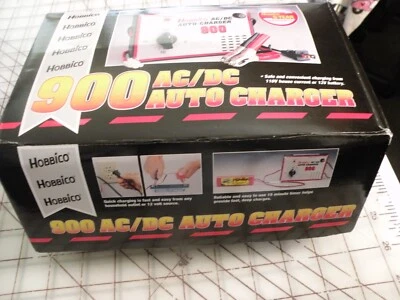 BOXED Hobbico HCAP0125 AC/DC NiCd Charger 900 Fast/Trickle R/C Car Truck Boat - Image 1 of 4