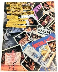 METALLICA / LARS ULRICH / 1989 TAMA DRUMS DAMAGE JUSTICE MAGAZIN PRINTANZEIGE + DVD - Bild 1 von 1