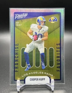2021 Panini Prestige Football COOPER KUPP Franchise Favorites #FF-10 Rams - Picture 1 of 2