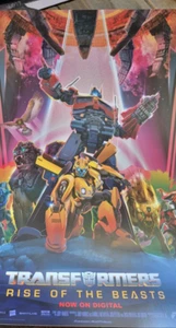 2023 SDCC COMIC CON EXKLUSIVES HASBRO TRANSFORMERS AUFSTIEG DER BESTIEN PROMO-POSTER - Bild 1 von 1