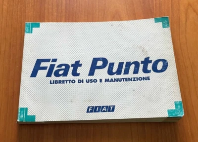LIBRETTO USO E MANUTENZIONE FIAT PUNTO 11/1994 - Immagine 1 di 2
