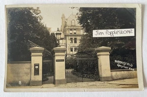 Normansfield Hospital, Norman Wick, London. Antique RPPC Postcard Used 1907 - Picture 1 of 2