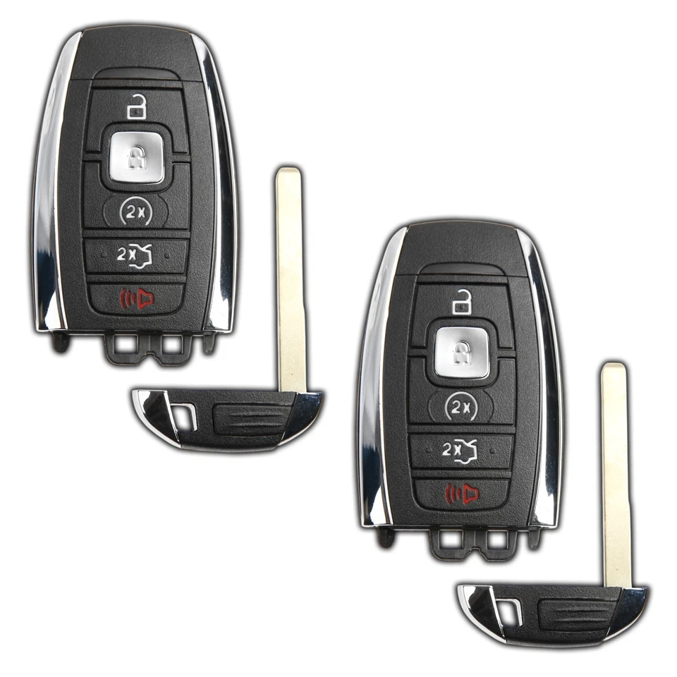 2 Key Fob Remote for 2017-2023 Lincoln MKC MKX MKZ Navigator (M3N-A2C940780) - Image 1 of 4