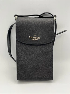 Сумочка через плечо Kate Spade Lola Glitter North South с клапаном для телефона D1204304 - Изображение 1 из 4