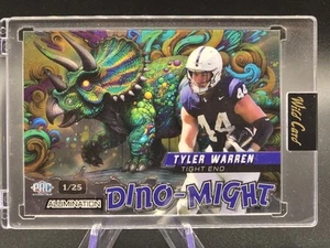 Tyler Warren 2024 Wild Card Alumination Dino-Might PRC 1/25 1st On Print - Picture 1 of 2