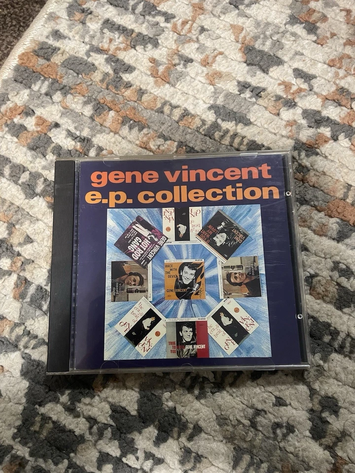 E.P. Collection by Gene Vincent (CD, 1996) SEE FOR MILES LABEL CD - Image 1 of 2