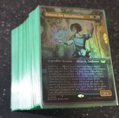 Magic ZIMONE Commander EDH Deck (Simic, Manifest Dread Landfall Ramp) ! - Bild 1 von 4