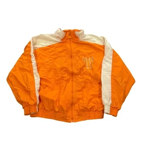 Vintage 1990's Apex One Tennessee Volunteers Full Zip Windbreaker Jacket Men's L - Picture 1 of 8