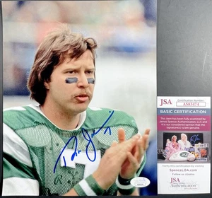 NFL Philadelphia Eagles Ron Jaworski Firmado 8x10 Foto B Autógrafo Certificado de Autenticidad JSA - Imagen 1 de 1