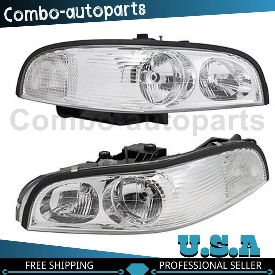 Conjunto de faros izquierdo derecho para Buick Park Avenue 1997-2005 Foto 1 de 3