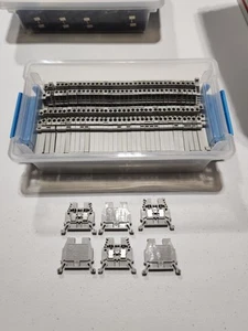 Allen Bradley 1492-W4-G Terminal Blocks Lot Of 100! 600V Ser. A Read Desc. - Picture 1 of 5