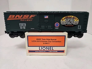 2016 Lionel 6-59017 Kansas City LCCA Convention, BNSF Train Ride Boxcar - NOS - Picture 1 of 6