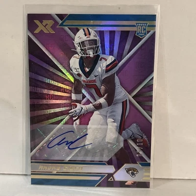 2021 Panini XR Rookies Auto Purple /10 Andre Cisco #148 Rookie RC - Image 1 of 3