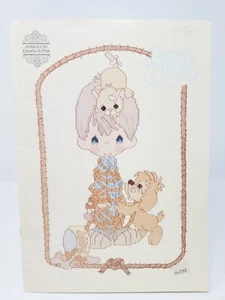 Precious Moments Keep Looking Up Book PM19 Faith Variety Birthday Cross Stitch - Picture 1 of 8