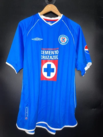CRUZ AZUL 2002 ORIGINAL  JERSEY Size L Cover