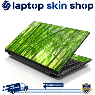 Laptop Skin Sticker Notebook Decal Bamboo Forest for Apple Asus Dell 13-16 Inch - Image 1 of 4