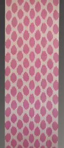 11 Yard HAND MADE UZBEK Natural SILK IKAT ADRAS FABRIC # 6365 - Picture 1 of 1
