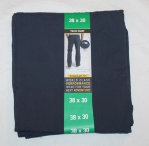 New mens Weatherproof blue tech pants Size 38 X 30 - Picture 1 of 2