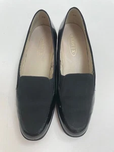 Black Patent and Nubuck Leather Ladies K shoes, Size 6, - Picture 1 of 6