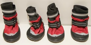Dog Boots Shoes Paw Protection SMALL Reflective Fleece Lined Water Resistant - Picture 1 of 4