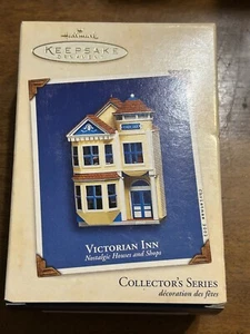 Hallmark Victorian Inn 19th Nostalgic Houses & Shops Collectors Series Ornament - Picture 1 of 3