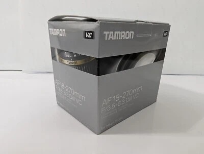 NEW Tamron AF18-270mm f/3.5-6.3 Di II VC  Lens B003N II For Nikon - OPEN BOX - Image 1 of 4