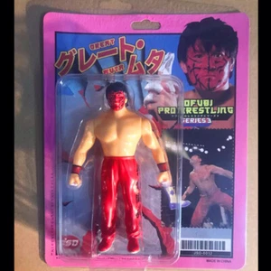 Junk Shop Dog Sofubi Pro Wrestling Series 3 Great Muta Action Figure WWE AEW Toy - Picture 1 of 1