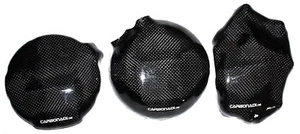 HONDA CBR900RR SC33 96-99 3x CARBON KUPPLUNGSDECKEL LIMADECKEL MOTORDECKEL COVER - Bild 1 von 2