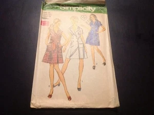 VINTAGE SIMPLICITY #8653 PATTERN FOR MISSES SIZE 10 COAT DRESS - Picture 1 of 3