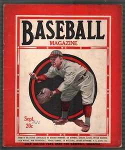 Baseball Magazine 9/1926-Mickey Cochrane-Rogers HornsbyMLB-pix-info-VG - Picture 1 of 2