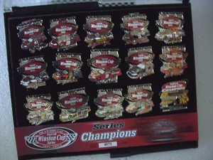 2003 15 DRIVERS CAR PIN SET WINSTON CUP VICTORY LAP 1971-2003 - Picture 1 of 2