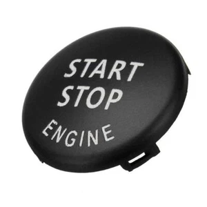 Start Stop Engine Button Switch Cover For BMW E70 X6 E71 X1 E84 X3 E83 X5 Black - Picture 1 of 15