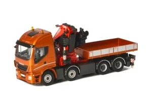 for IVECO STRALIS HIGHWAY 8x4 FASSI 1100 BALLAST BOX truck 1/50 DIECAST MODEL - Picture 1 of 2