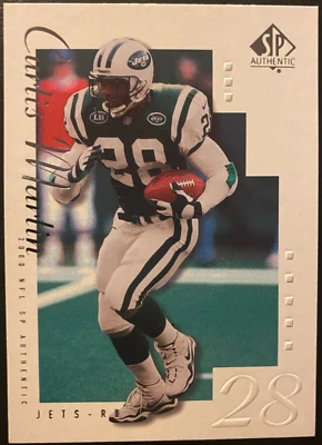 Curtis MARTIN 2000 SP Authentic Upped Deck #58 New York Jets - Image 1 of 2