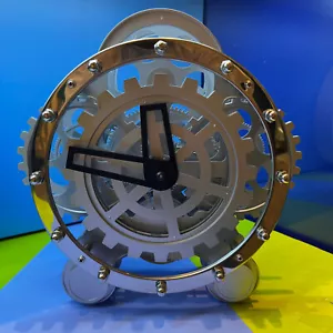 Reloj de engranaje de escritorio con engranajes móviles - Funciona con pilas - Un artículo de regalo único - Imagen 1 de 5