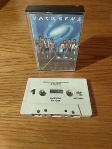 Jacksons Victory Cassette Tape 1984  - Picture 1 of 4