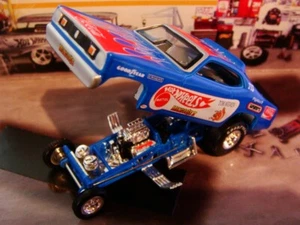 Tom "The Mongoose II" McEwen 1970 Plymouth Duster Funny Car Maßstab 1:64 limitierte Ausgabe X - Bild 1 von 7