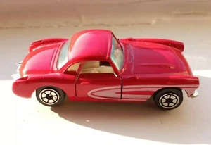 Yatming No. 1079 Red 1957 Chevrolet Corvette Toy Diecast Car Hong Kong - Picture 1 of 6