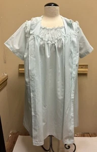 Vtg Sears Nightgown Robe Set Cotton Blend Lace/Embroider Cottagecore SZ 32-34 - Picture 1 of 19