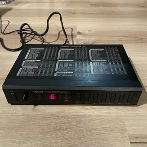 Yamaha R100 Reverb Processor with Power Supply *UNTESTED* But Good Condition - Picture 1 of 9
