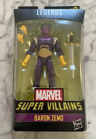 MARVEL LEGENDS  SUPER VILLAINS BARON ZEMO WALGREENS EXCLUSIVE NEW SEALED Cover
