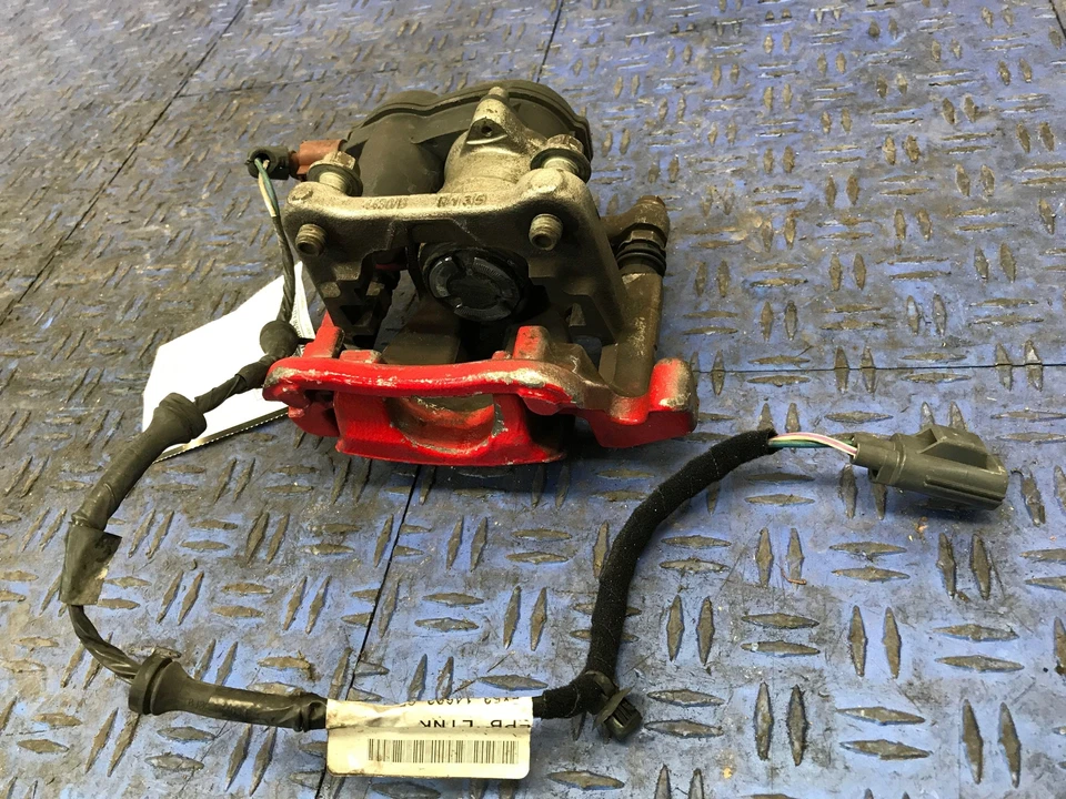 Pinza de freno roja Jaguar F-Type LH 2014-2019 trasera izquierda lado del conductor OEM Foto 1 de 4