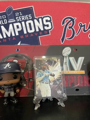 2022 Diamond Kings Wander Franco Level 1 Rookie Card RC #95 Rays ⚾️🔥🔥🔥🔥 - Image 1 of 2