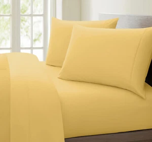 Luxurious Collection 1000TC Egyptian Quality Cotton Milano Solid Sheet Set - Picture 1 of 54