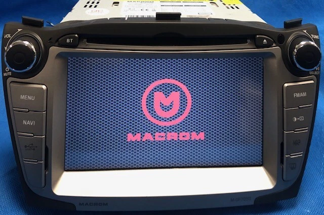 Macrom M-OF7050 Autoradio con navigazione per Hyundai ix35 CD Usb Bluetooth - Immagine 1 di 4