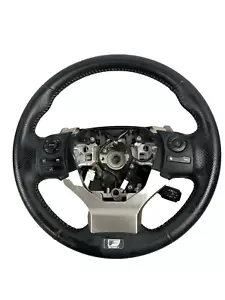2014 LEXUS IS250 STEERING WHEEL W/PADDLE SHIFTER & MULTI FUNCTION BUTTONS OEM - Picture 1 of 8